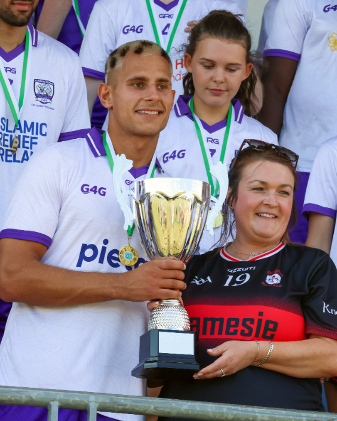 The James Geraghty Cup presentation